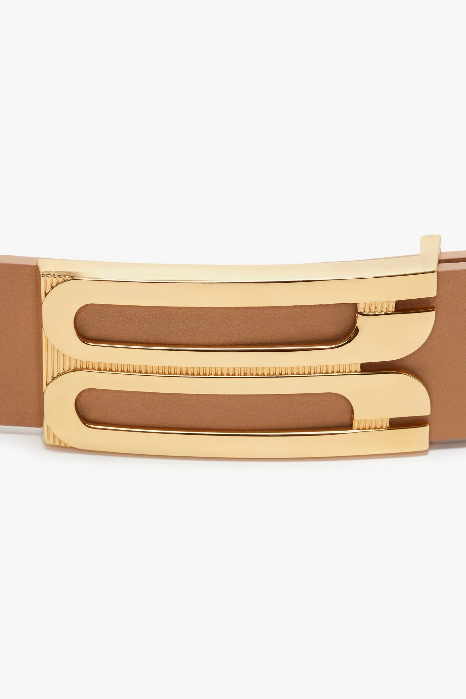 Victoria Beckham | Jumbo Frame Belt - Camel sold by Sisters & Co product image thumbnail 3