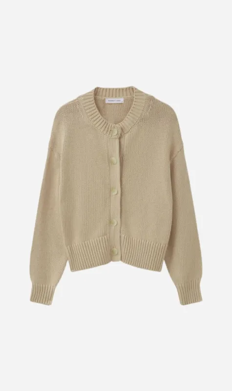 Assembly Label | Ava Knit Cardigan - Natural sold by Sister & Co