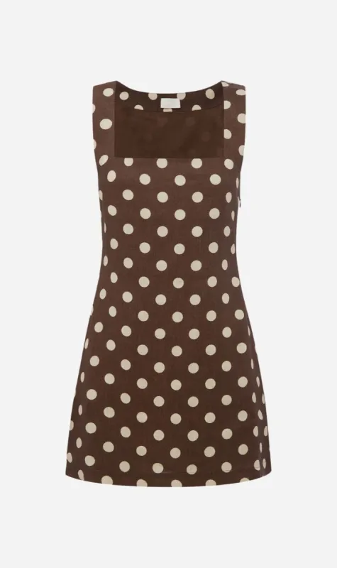 Posse | Alice Mini Dress - Polka Dot sold by Sister & Co