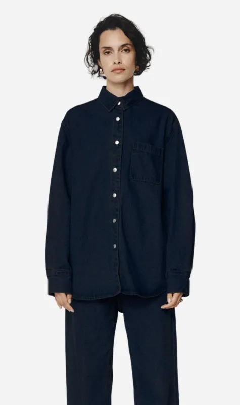 Marle | Alfalfa Shirt - Indigo sold by Sister & Co