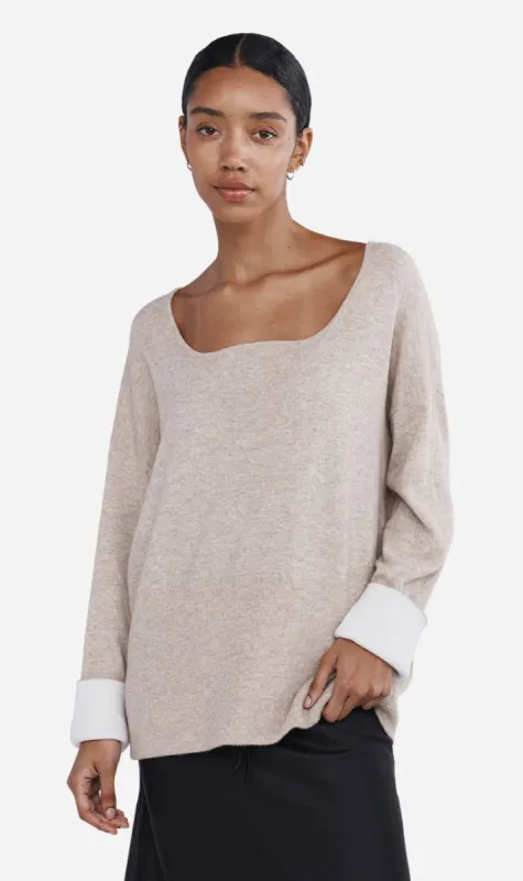 Marle | Nessa Jumper - Oat sold by Sister & Co