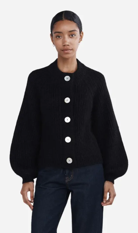 Marle | Cait Cardigan - Black sold by Sister & Co