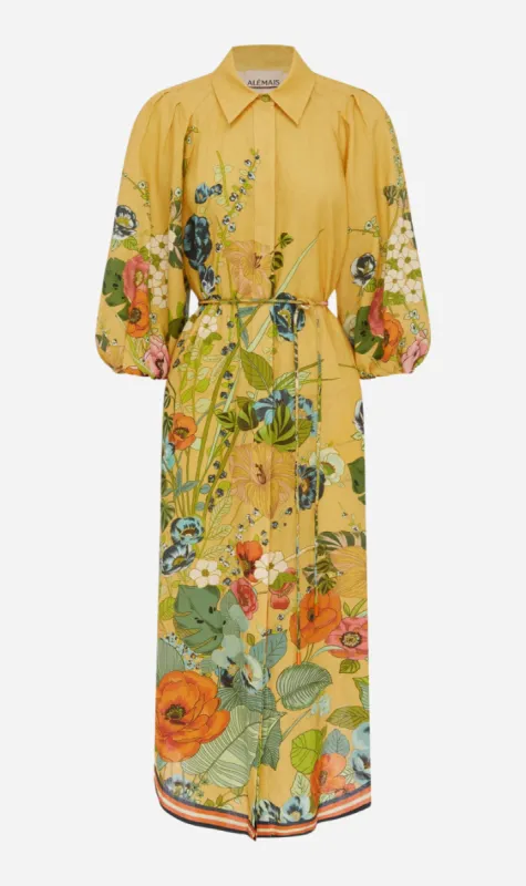Alemais | Cresida Shirt dress sold by Sister & Co
