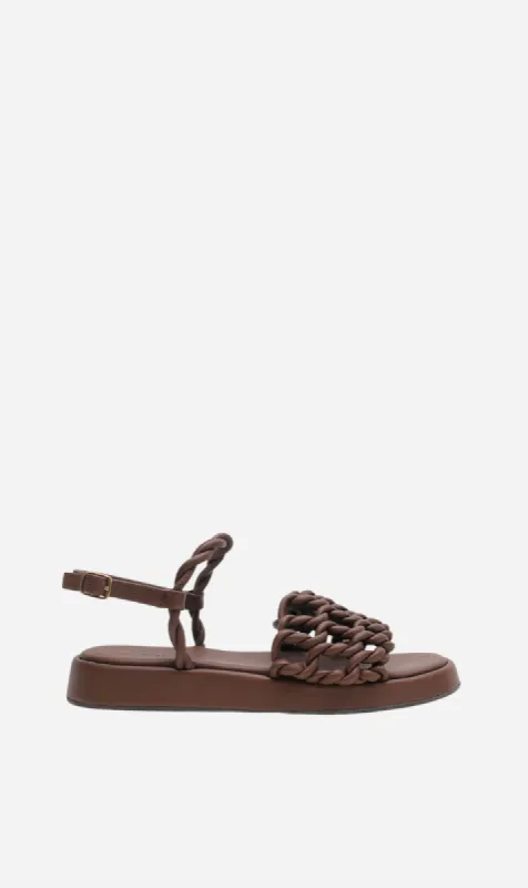 La Tribe | Loop Sandal - Chocolate sold by Sister & Co