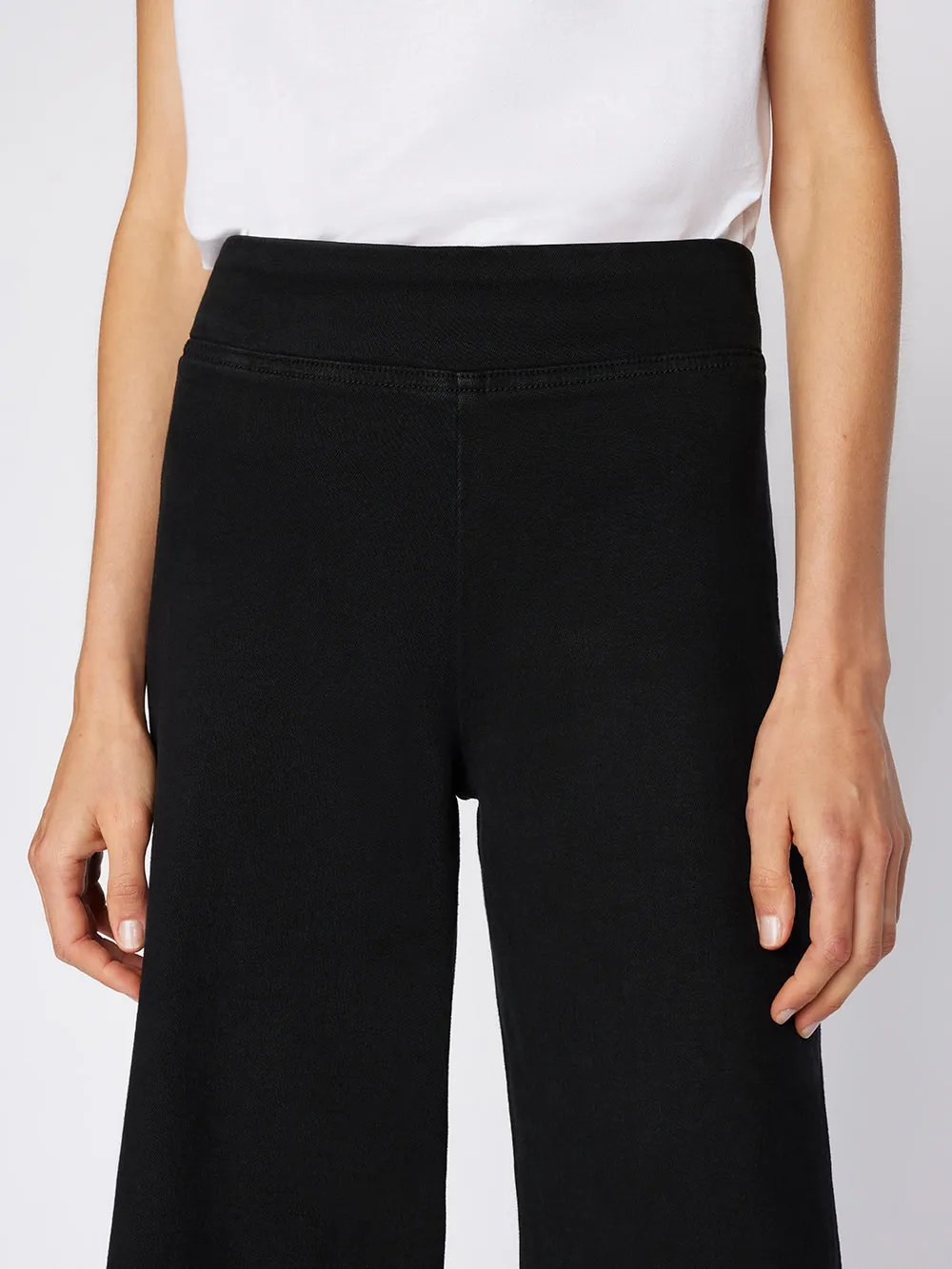 Frame Denim | Jet Set Wide Leg - Sheen Noir sold by Sister & Co product image thumbnail 5
