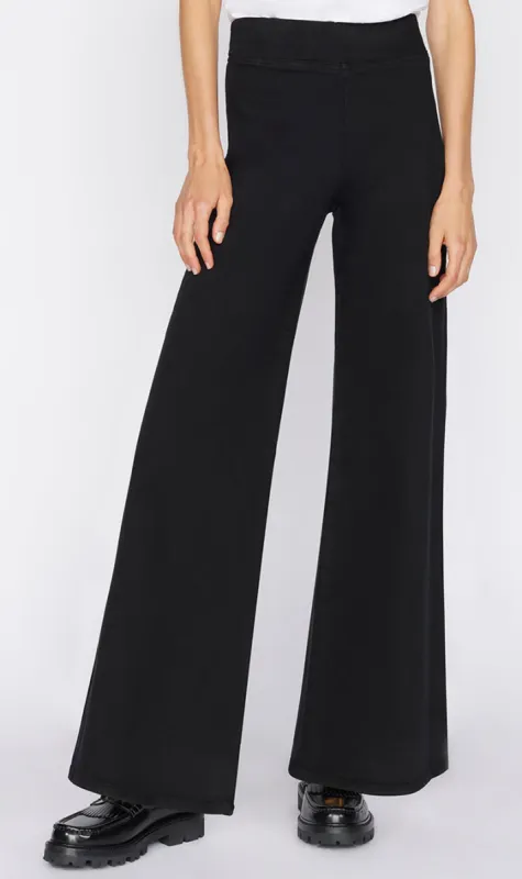 Frame Denim | Jet Set Wide Leg - Sheen Noir sold by Sister & Co