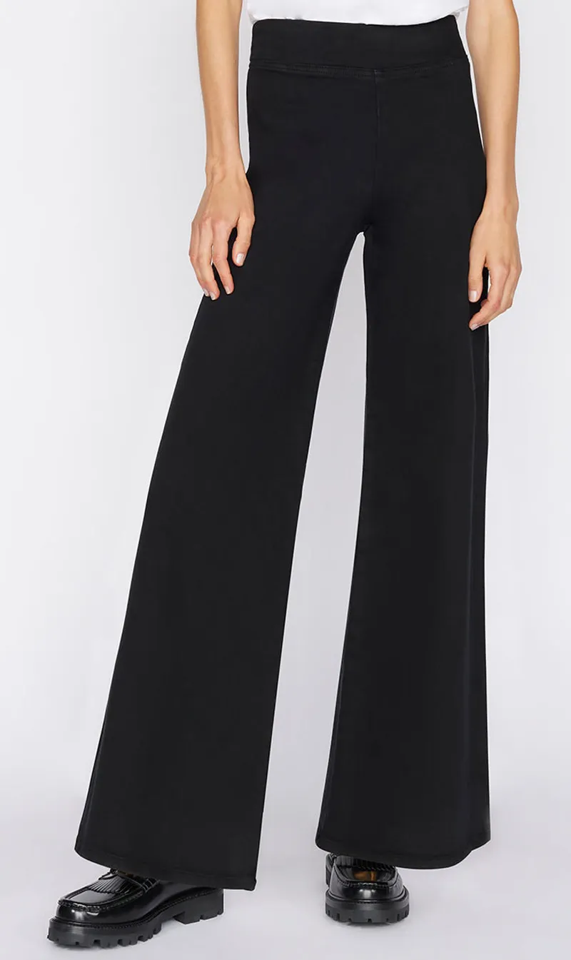 Frame Denim | Jet Set Wide Leg - Sheen Noir sold by Sister & Co