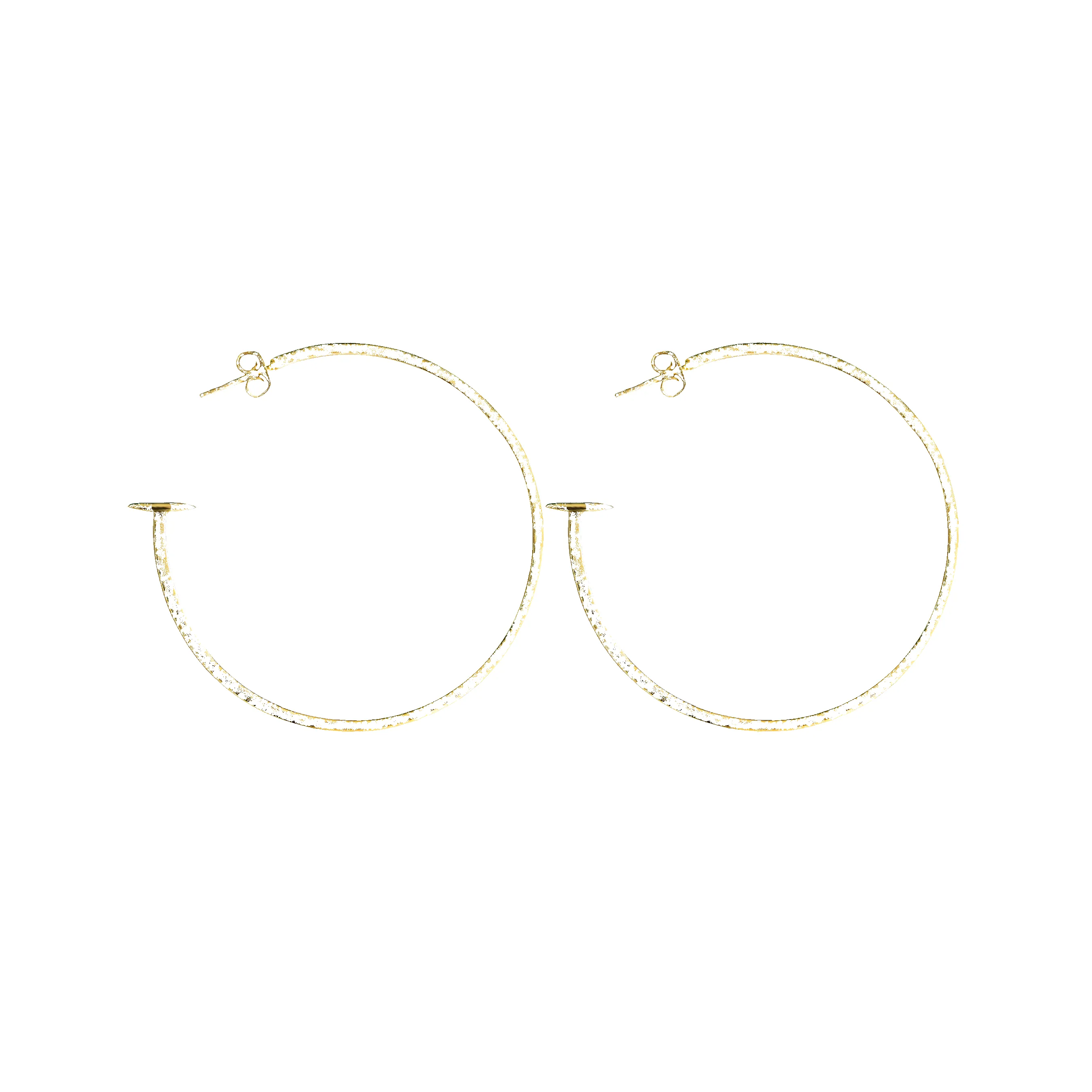 Mountain & Moon | Meesha Hoops - Gold sold by Sister & Co product image thumbnail 5