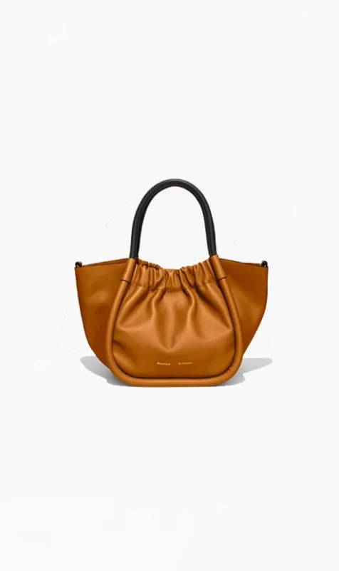 Proenza Schouler | Small Ruched Crossbody Tote - Tapenade sold by Sister & Co