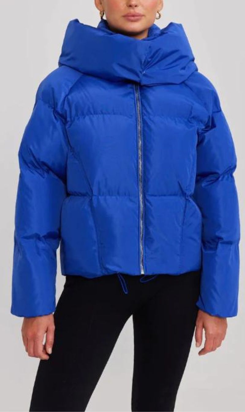 Toast Society | Pisces Puffer Jacket - Cobalt Blue sold by Sister & Co