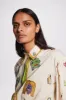 Alemais | Checkers Embroidered Shirt sold by Sister & Co