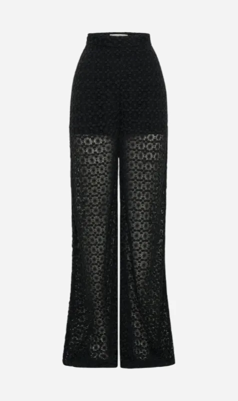 Camilla And Marc | Yve Lace Pant - Black sold by Sister & Co