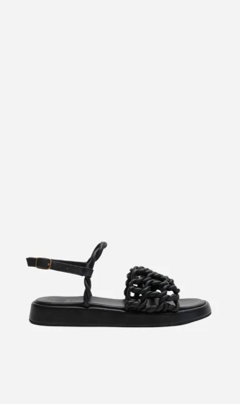 La Tribe | Loop Sandal - Black sold by Sister & Co