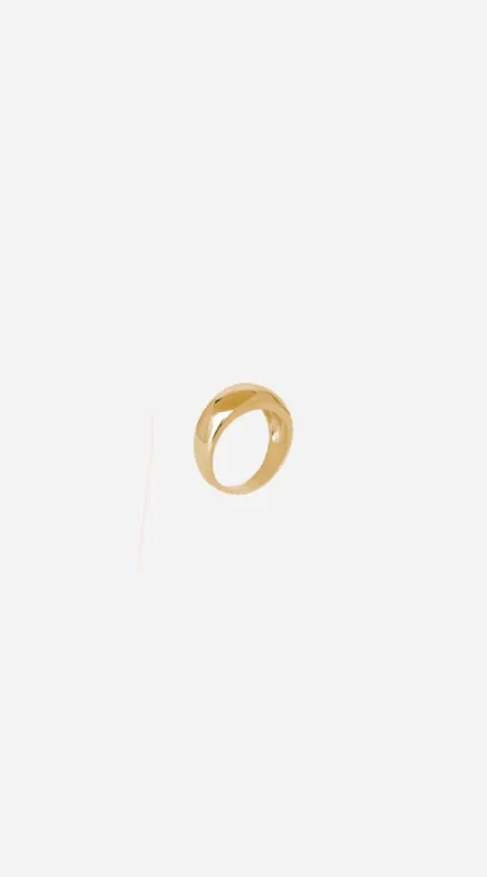 Anine Bing | Dome Ring - Gold sold by Sister & Co