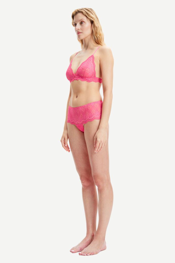Samsoe Samsoe | Marilyn Bra - Fandango Pink sold by Sister & Co product image thumbnail 4