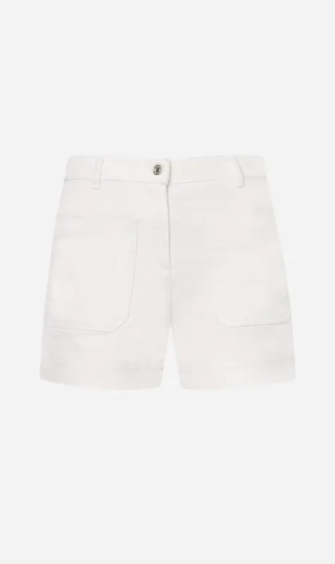Vanessa Bruno | Telias Short - White sold by Sister & Co