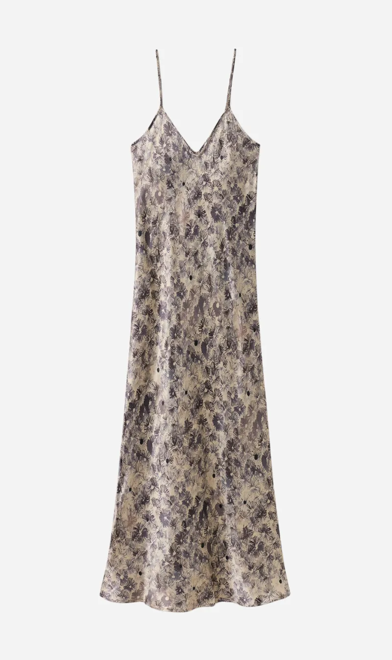 Silk Laundry | 90s Slip Dress - Aster Floral sold by Sister & Co