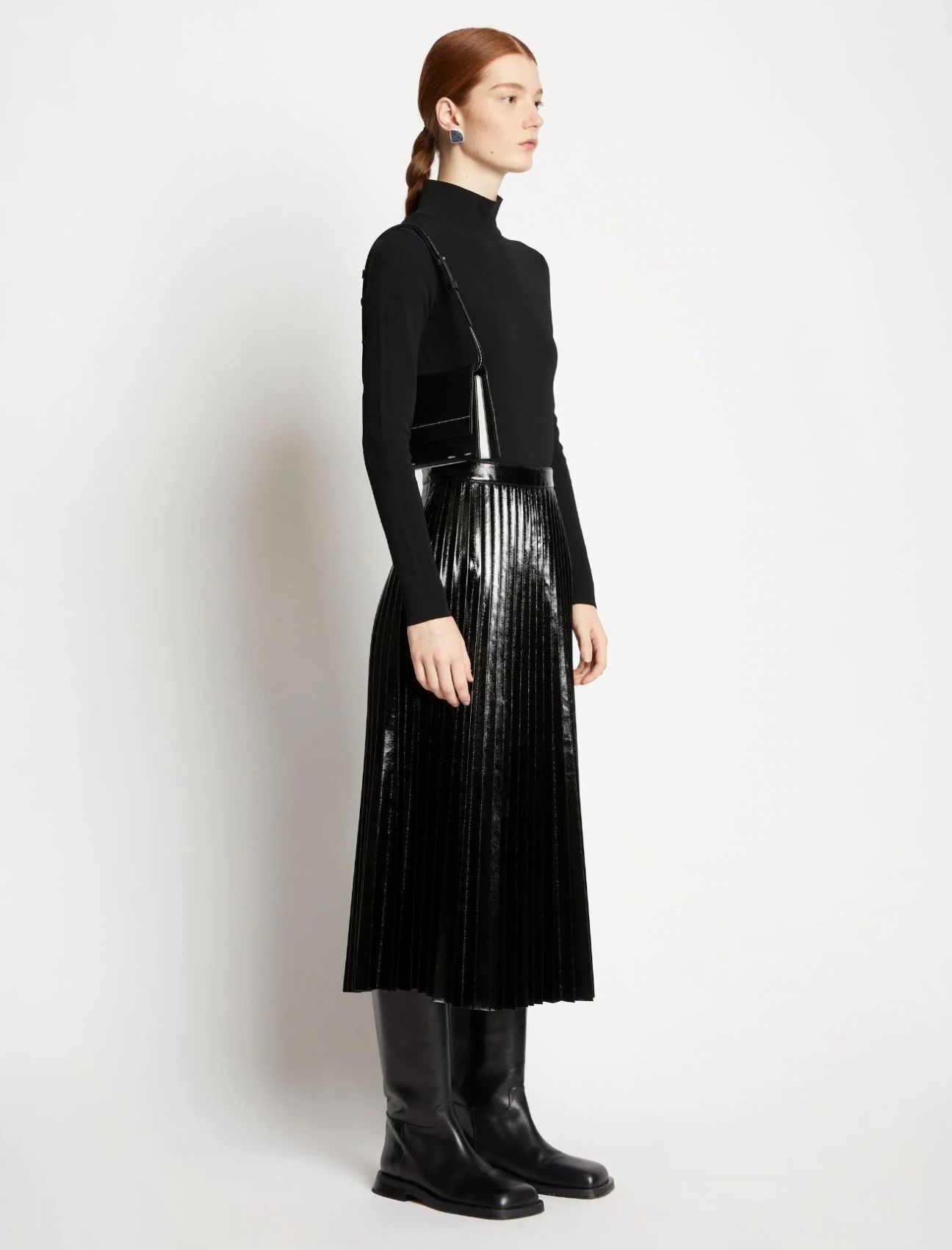 Proenza Schouler | Small Accordion Flap Bag - Black sold by Sister & Co product image thumbnail 3