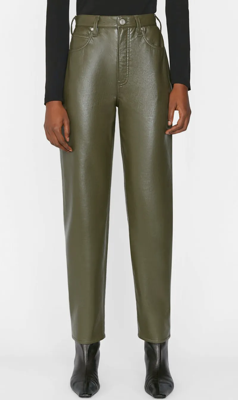 Frame Denim | Le High N Tight Straight - Fatigue sold by Sisters & Co