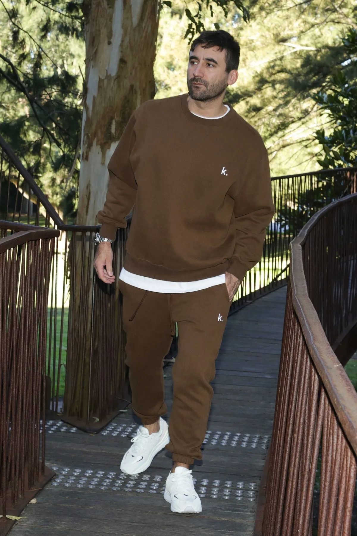 Kore Studios | Macleay Sweatshirt - Chocolate sold by Sister & Co product image thumbnail 2