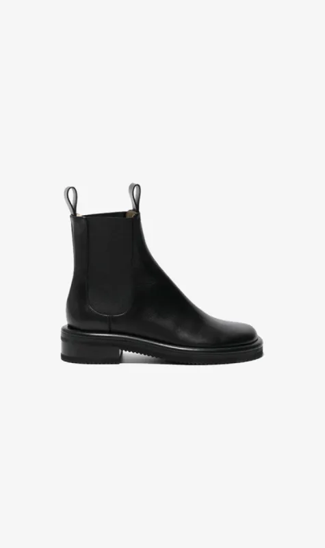 Proenza Schouler | Pipe Chelsea Boots - Black sold by Sister & Co