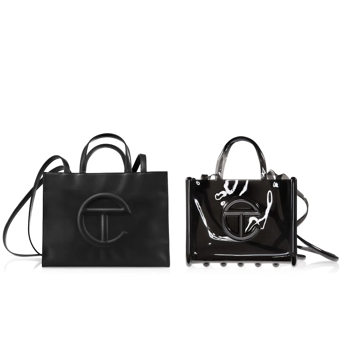 Melissa x Telfar | Medium Jelly Shopper Bag - Black sold by Sister & Co product image thumbnail 5