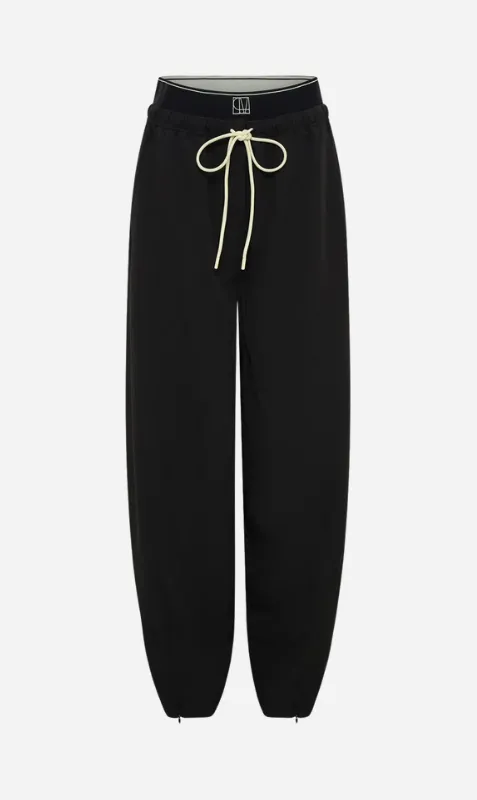 Camilla And Marc | Lucia Monogram Pant - Black sold by Sister & Co