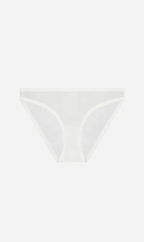 Dear Dylan | Recycled Mesh Brief - Ivory sold by Sister & Co