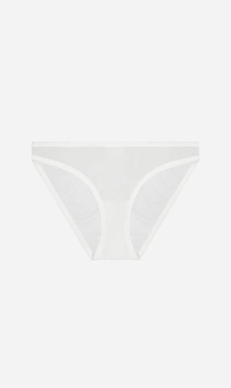 Dear Dylan | Recycled Mesh Brief - Ivory sold by Sisters & Co