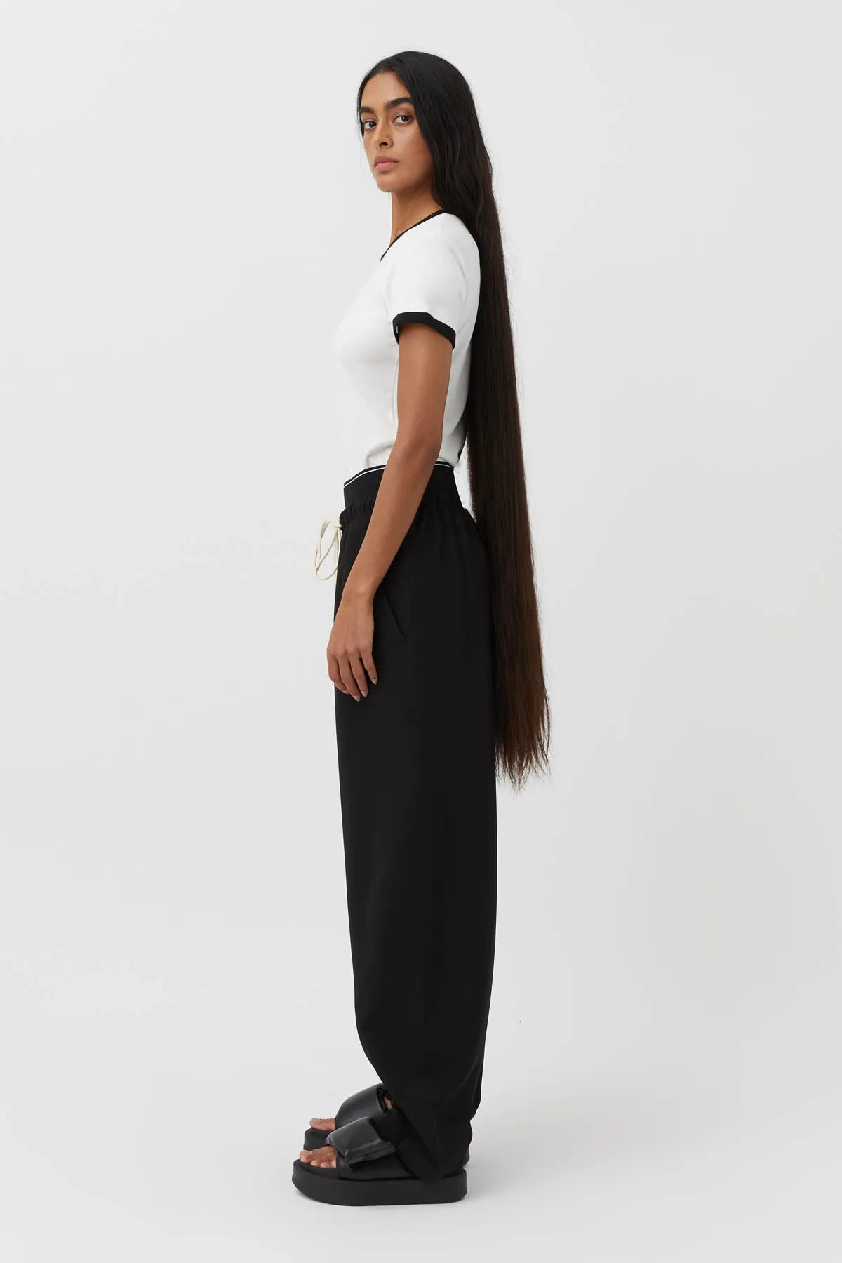 Camilla And Marc | Lucia Monogram Pant - Black sold by Sister & Co product image thumbnail 4