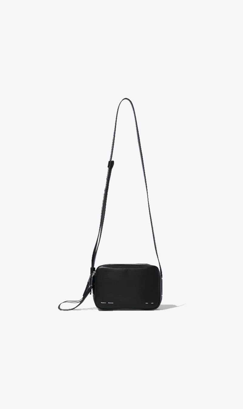 Proenza Schouler White Label | Watts Leather Camera Bag - Black sold by Sister & Co
