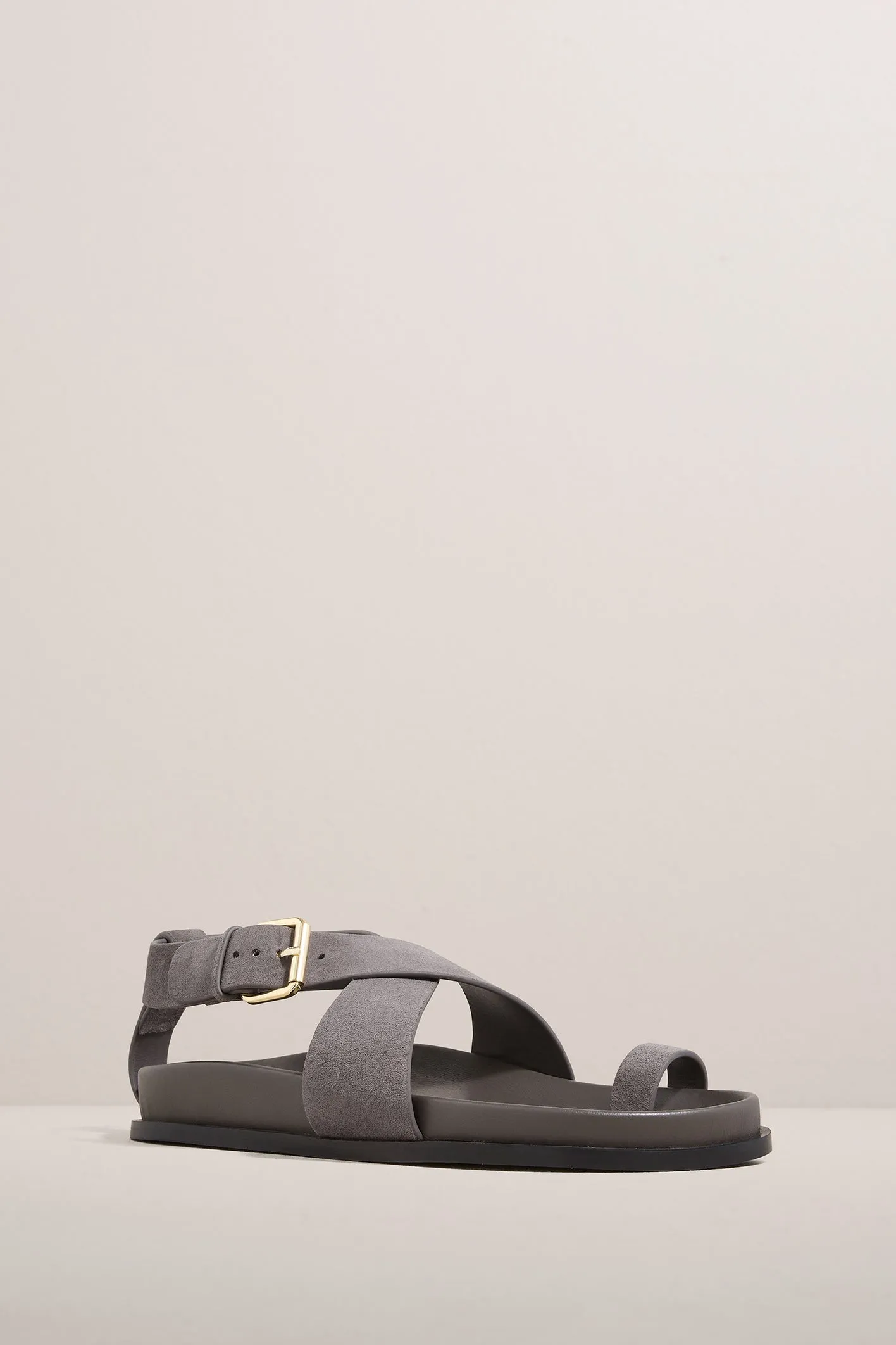 A.Emery | The Dula Sandal - Graphite Suede sold by Sister & Co product image thumbnail 4