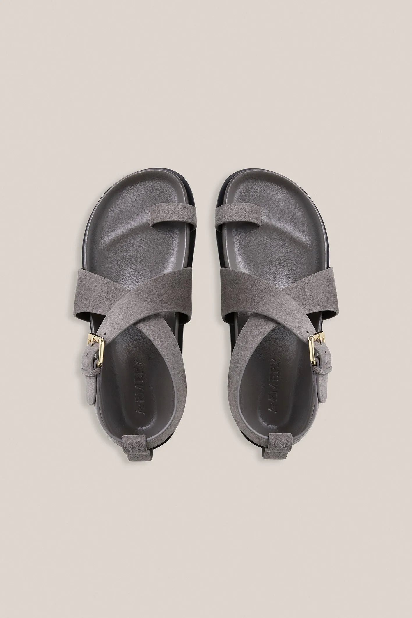 A.Emery | The Dula Sandal - Graphite Suede sold by Sister & Co product image thumbnail 3