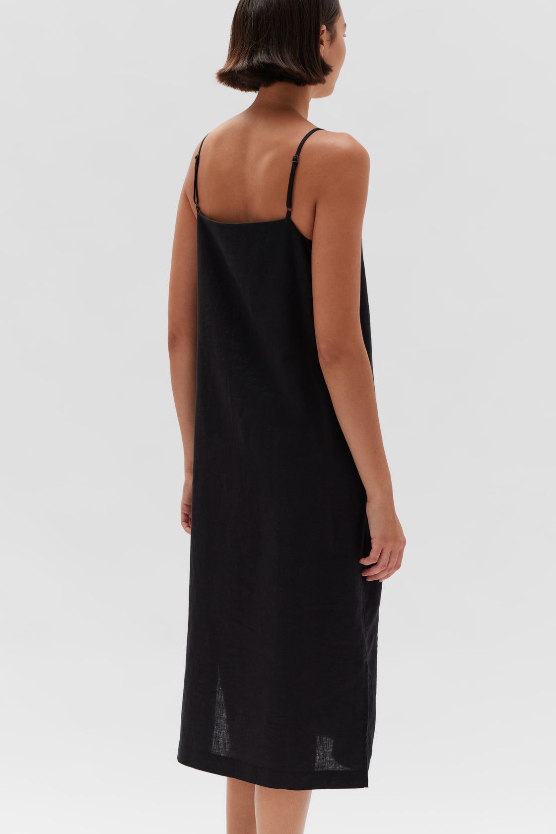 Assembly Label | Linen Slip Dress - Black sold by Sister & Co product image thumbnail 2
