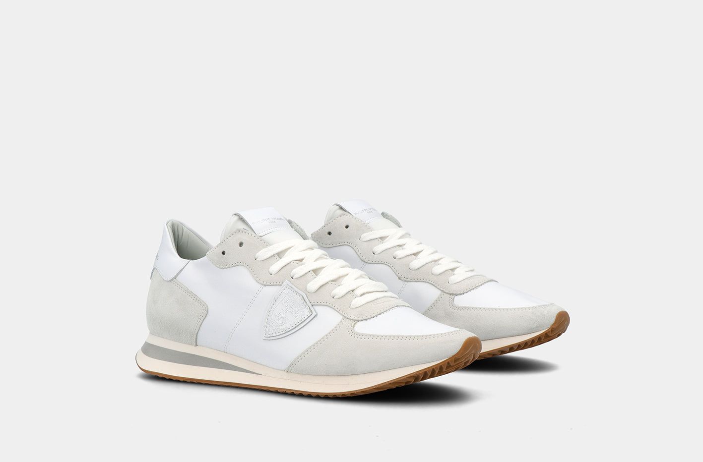 Philippe Model | Mens Trpx Low - Veau Blanc sold by Sister & Co product image thumbnail 2