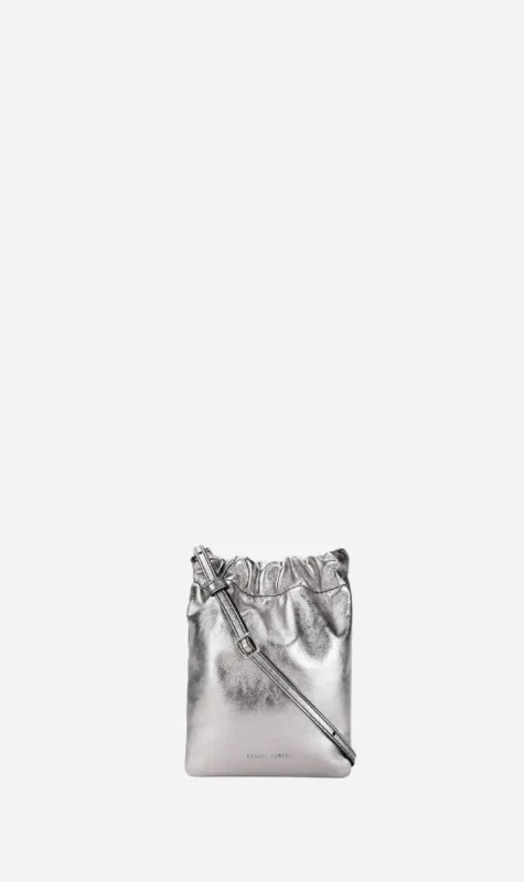 Deadly Ponies | Mr Cinch Pouch - Tinfoil Metallic sold by Sister & Co