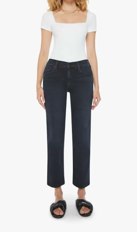 Mother Denim | The Mid Rise Zip Rambler Ankle - Night In Venice sold by Sister & Co