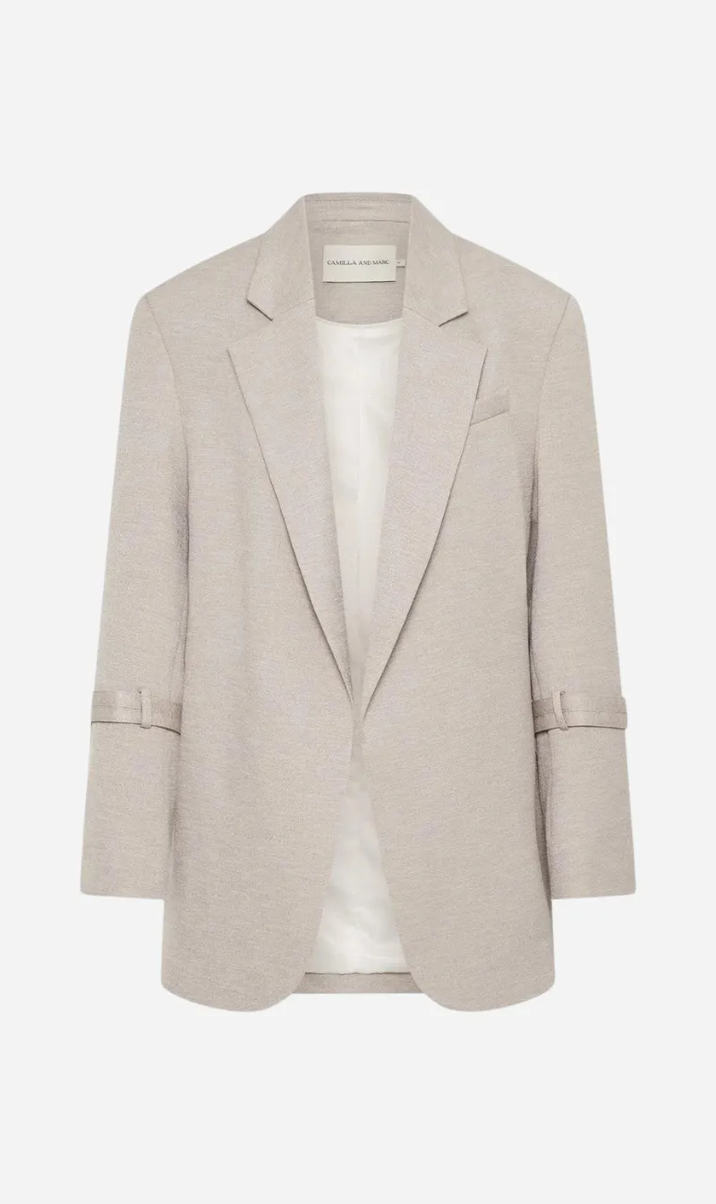 Camilla and Marc | Hudson Blazer - Natural Marle sold by Sister & Co