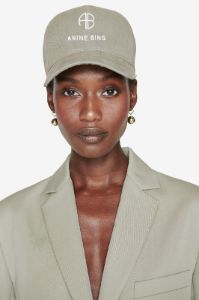 Anine Bing | Jeremy Baseball Cap - Green Khaki sold by Sister & Co