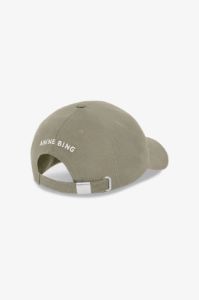 Anine Bing | Jeremy Baseball Cap - Green Khaki sold by Sister & Co