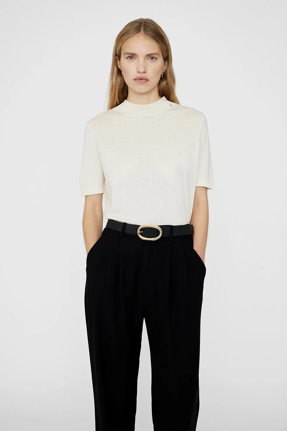 Anine Bing | Signature Link Belt - Black sold by Sister & Co product image thumbnail 2