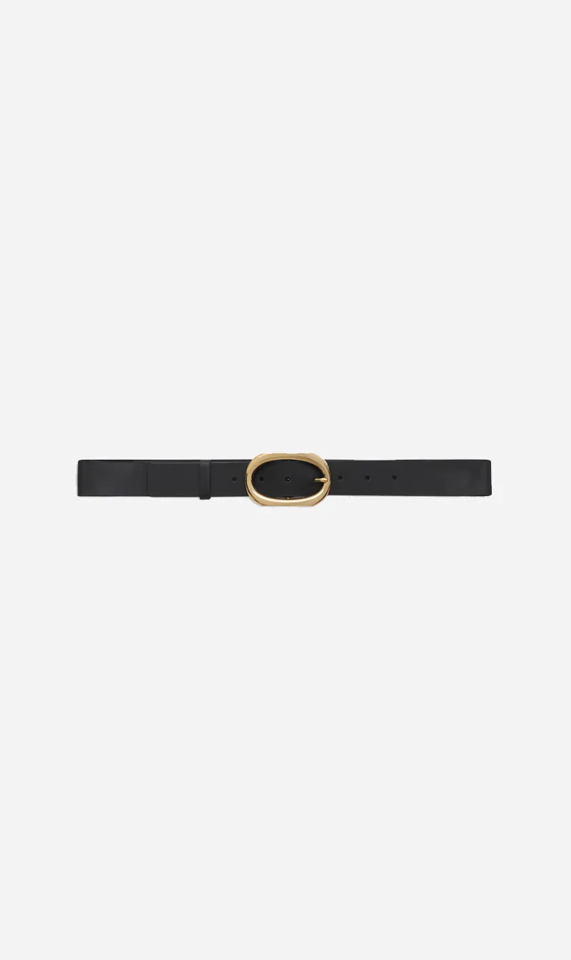 Anine Bing | Signature Link Belt - Black sold by Sister & Co