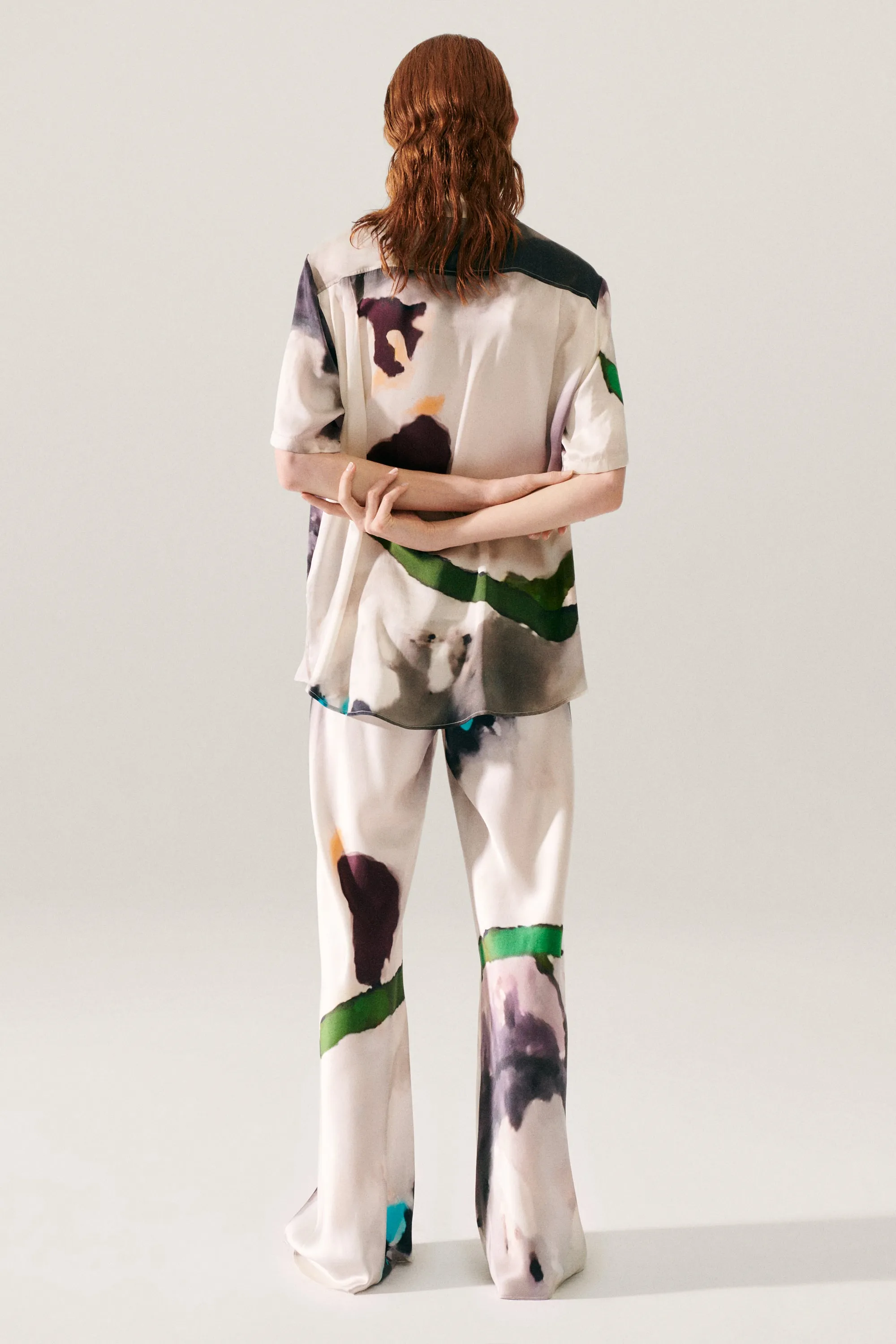 Silk Laundry | Short Sleeve Bf Shirt - Phosphate sold by Sister & Co product image thumbnail 5