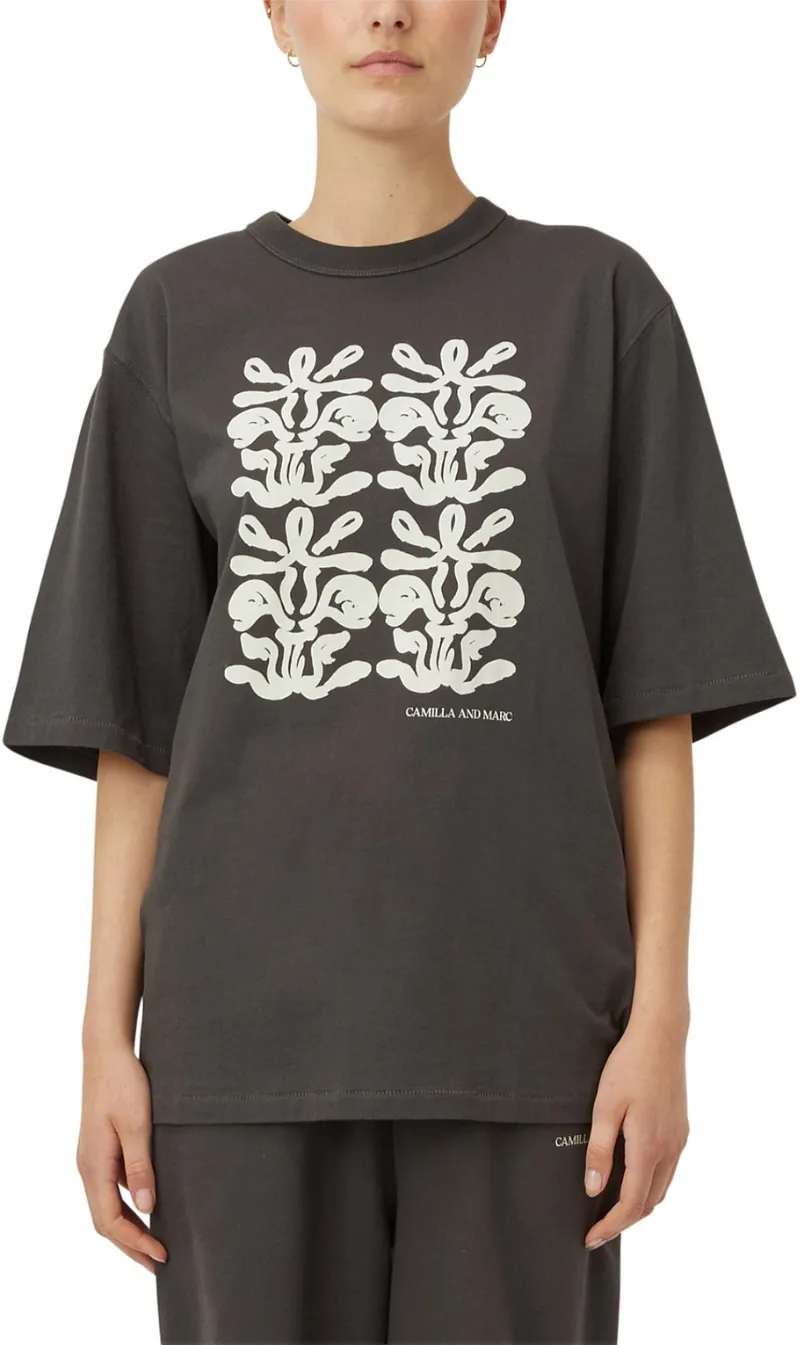 Camilla and Marc | Potter Tee - Charcoal sold by Sister & Co