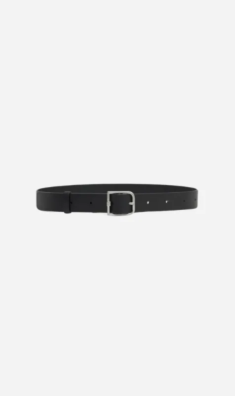Camilla And Marc | Addison Belt - Black/With Silver sold by Sister & Co