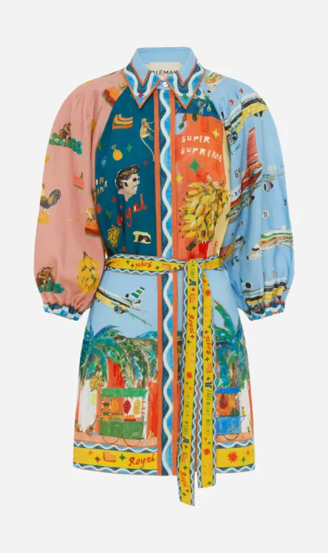 Alemais | All Aboard Mini Dress made by Alemais