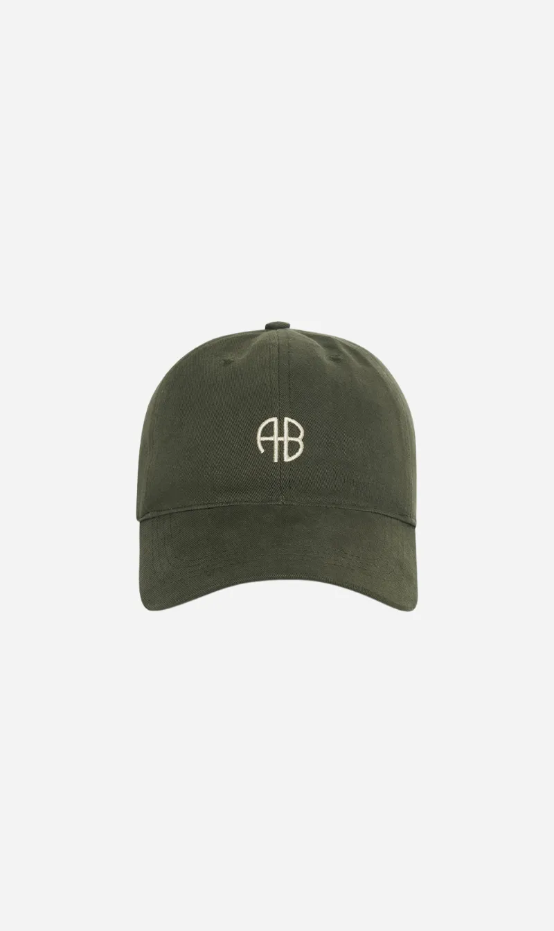 Anine Bing | Jeremy Baseball Cap AB - Dark Olive sold by Sister & Co