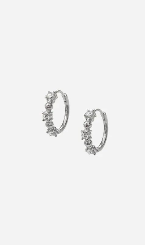 Mountain & Moon | Gia Earrings - Silver sold by Sister & Co