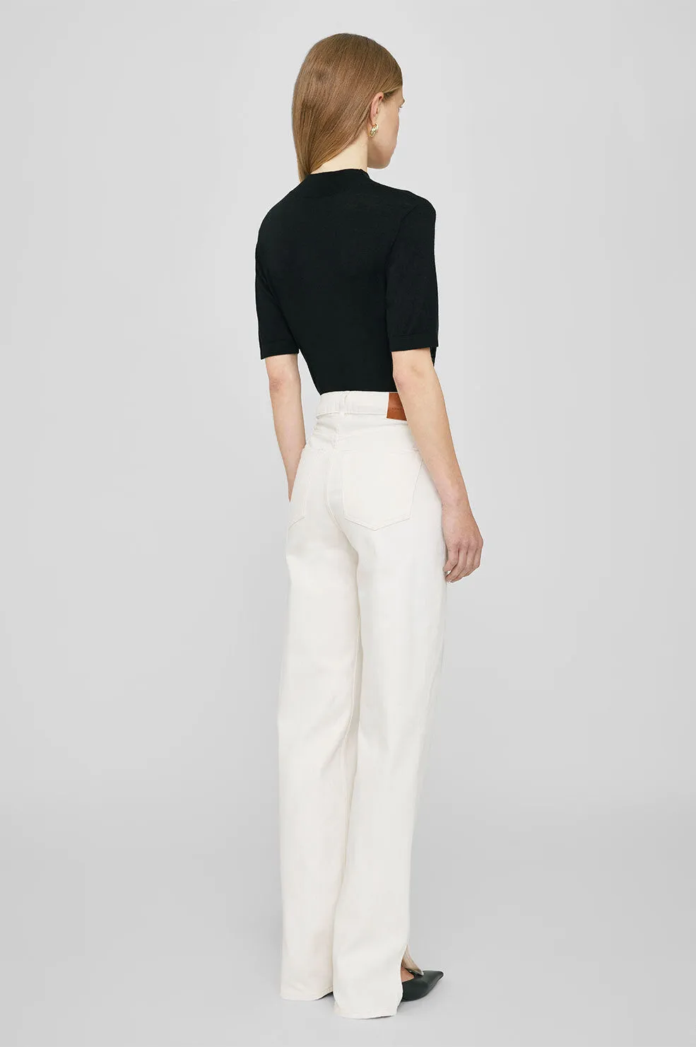 Anine Bing | Roy Jean - Ecru White sold by Sister & Co product image thumbnail 3