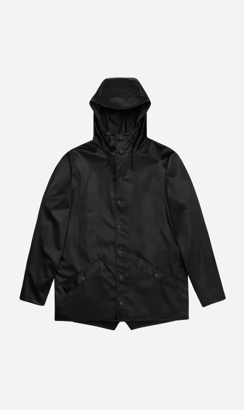 Rains | Jacket - Black Grain sold by Sisters & Co